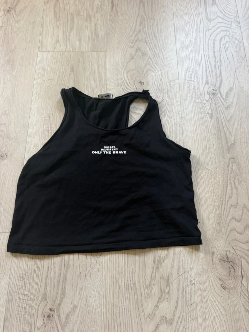 Girls Diesel Black Tee 100% Cotton